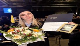 Dajana Ajanović ponos Vareša, dobitnica srebrene značke i Zlatnika grada Sarajeva