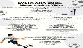 Program obilježavanja blagdana sv. Ane u Vijaci