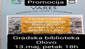 Najavljujemo – promocija knjige "VAREŠ - sjećanje na ljude i događaje" u Olovu