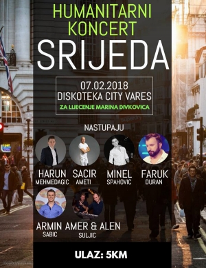 Humanitarni koncert za Marina Divkovića