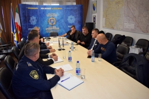 SAOPĆENJE ZA JAVNOST U Upravi policije MUP-a ZDK održan sastanak s predstavnicima Nogometnog saveza BiH povodom utakmice BiH-Rumunjska