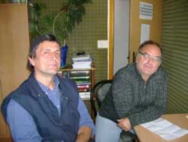 Predstavnici HSP-HDZ 1990 u studiju radio Bobovca