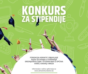 Fondacija Adriatic objavljuje konkurs za stipendije