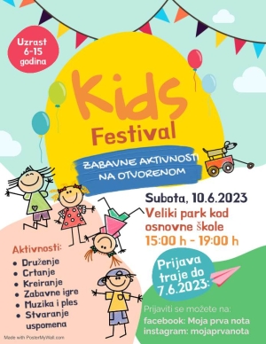 Najavljujemo - Kids fest u Varešu
