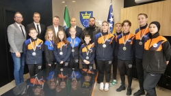 Premijer Pivić upriličio prijem za članove TKD kluba “Bosna-Rudar” iz Visokog