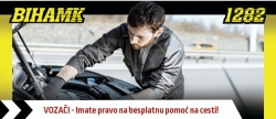 VOZAČI – IMATE PRAVO NA BESPLATNU POMOĆ NA CESTI
