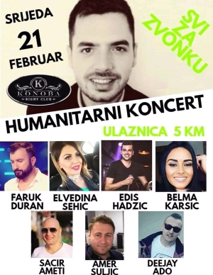 Humanitarni koncert za Zvonku Zlovića