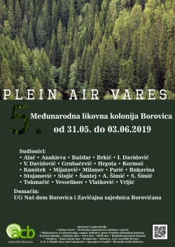 Najavljujemo - Plein air Vareš: Uskoro 5. Međunarodna likovna kolonija Borovica