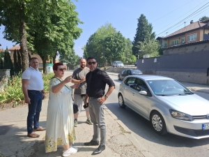 Ministri Šabani i Čišija zadovoljni dinamikom gradnje kružnog toka u Visokom