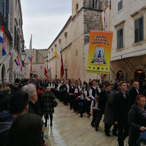 Varešani na Festi svetog Vlaha u Dubrovniku