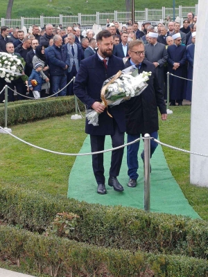 Mušija i Kozlić odali počast Aliji Izetbegoviću