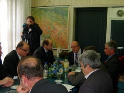 Ministri socijalne politike, raseljenih i izbjeglih u Varešu