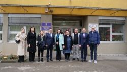 Premijer Pivić i ministri posjetili Dnevni centar u Dobrinju: Bezrezervna podr&scaron;ka za ljep&scaron;u svakodnevnicu djece i odraslih s posebnim potrebama