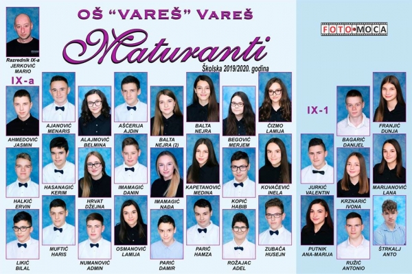 Osnovna škola Vareš ispraća 32 mala maturanta