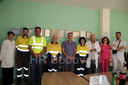 Kompanije Adriatic Metals BH i City transport Vareš uručile dermatoskop JU Dom zdravlja Vareš