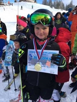 Ina Likić osvojila zlatnu medalju u slalomu