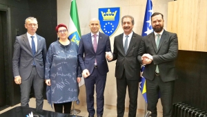 Poruke solidarnosti i mira u opro&scaron;tajnoj posjeti ambasadora Palestine Zeničko-dobojskom kantonu