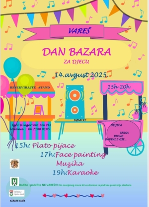 Najavljujemo – Bazar za djecu