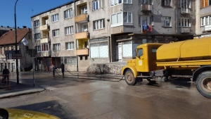 Počela dezinfekcija ulica u Varešu