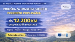 Otvoren Javni poziv: Podr&scaron;ka za privredne subjekte pogođene poplavama 2024. godine