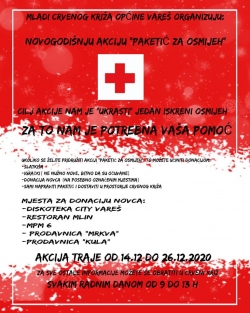 Crveni križ Vareš pokrenuo akciju 