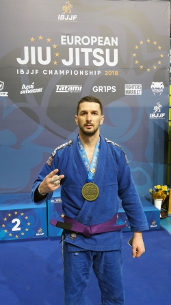 Mario Mirčić brončani na Europskom prvenstvu u Jiu-Jitsu