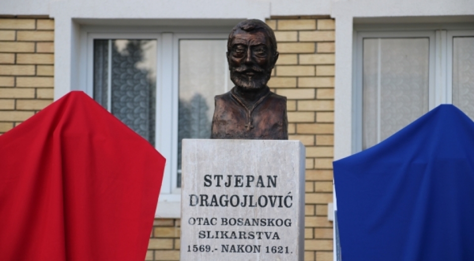 U Borovici otkrivena bista  Stjepanu Dragojloviću, ocu bosanskog slikarstva