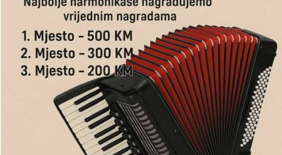 Najavljujemo - 8. Harmonikijada 01.08. na Pržićima