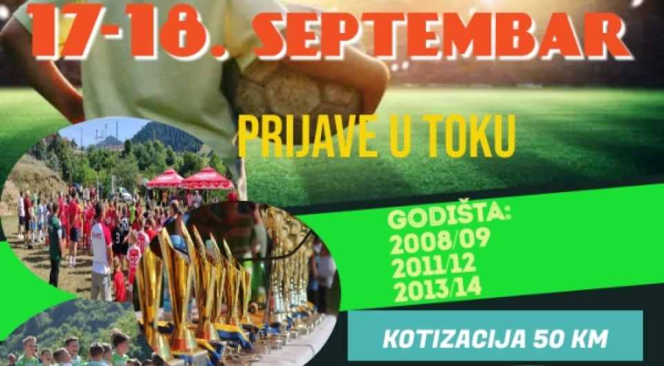 Obavijest - Vareš cup 2022. odgađa se za 17. i 18.09.2022.