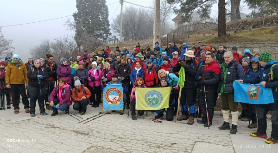 Članovi PSD Perun sudjelovali na Zimskoj planinarskoj turi