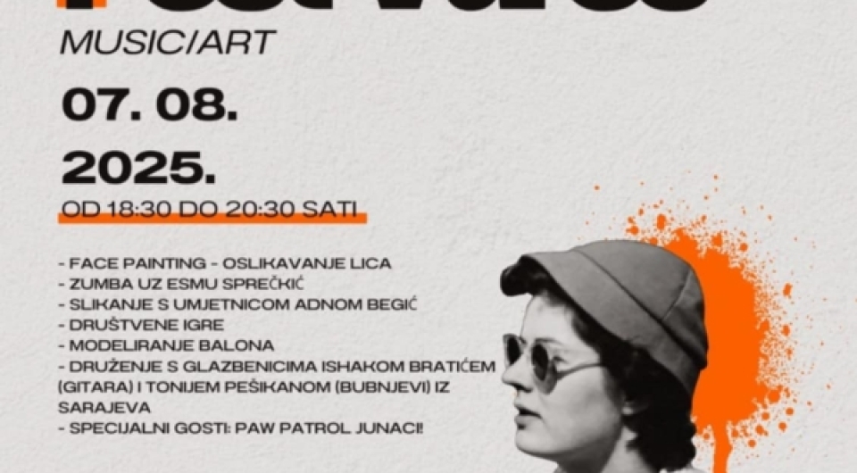 Novi termin STREET FESTA u Varešu četvrtak 07.08.2025. godine