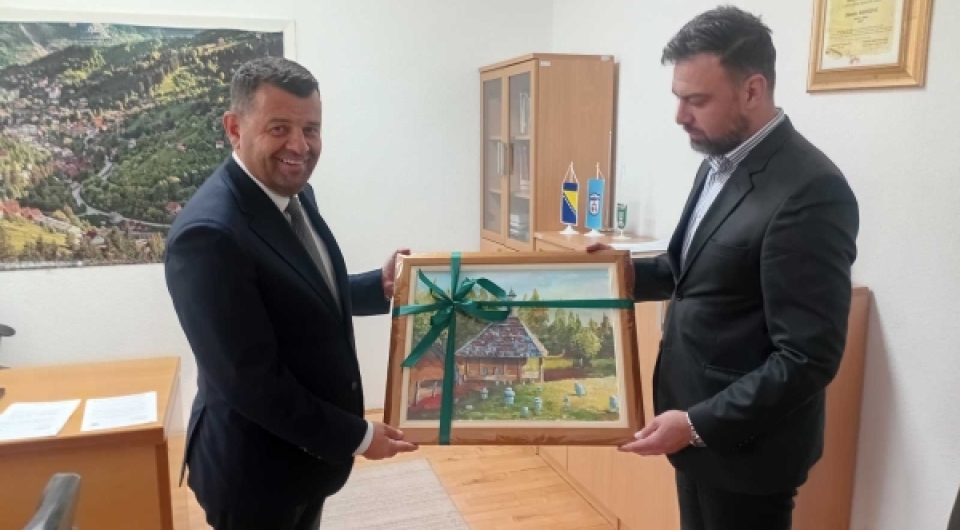 Ministar za ljudska prava i izbjeglice Sevlid Hurtić posjetio Vareš