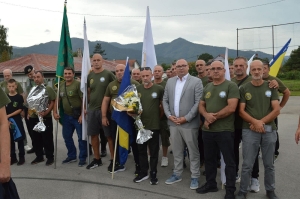 Ministar Adnan Sirovica prisustvovao obilježavanju 30. godišnjice oslobađanja Vozuće