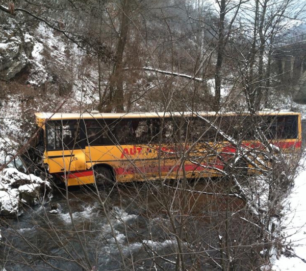 Autobus završio u Stavnji