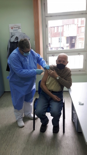 U Domu zdravlja Vareš počelo cijepljenje starijih osoba