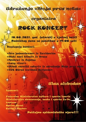 Najavljujemo - Rock koncert