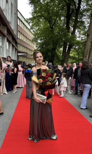 Zerina Sarajlić, učenica generacije MSŠ Nordbat2 Vareš