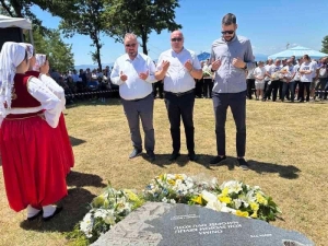 Ministar Sirovica na obilježavanju Junskih dana otpora – Kota 715