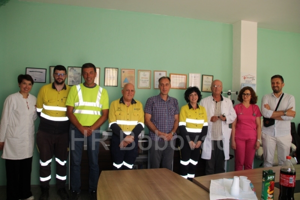 Kompanije Adriatic Metals BH i City transport Vareš uručile dermatoskop JU Dom zdravlja Vareš