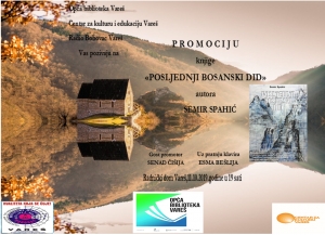 Poziv na promociju knjige &quot;Posljednji bosanski did&quot; autora Semira Spahića
