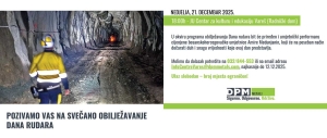 Poziv na svečano obilježavanje Dana rudara