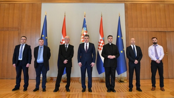 Predsjednik Milanović razgovarao s predstavnicima Zavičajne zajednice Borovičana iz Bosne i Hercegovine
