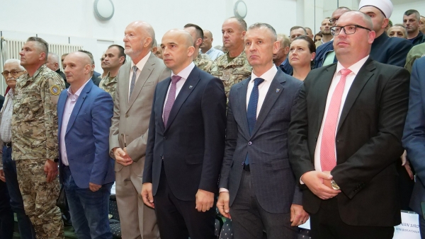 Delegacija Vlade i Skupštine ZDK prisustvovala obilježavanju dana 1. slavne olovske brdske brigade AR BiH